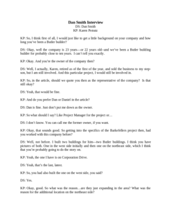 Dan Smith Interview